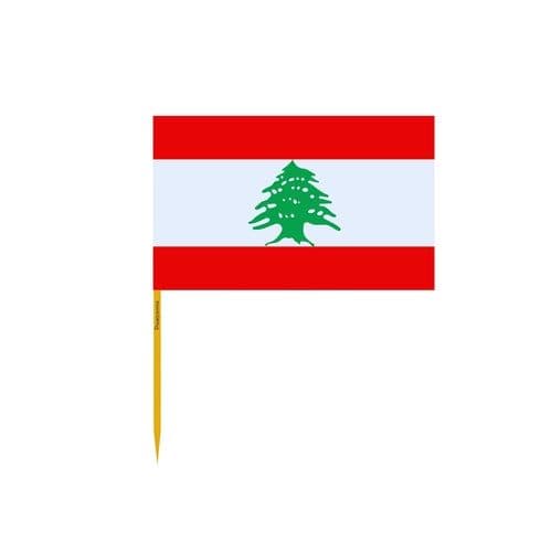 image-Flag of Lebanon toothpicks in several sizes