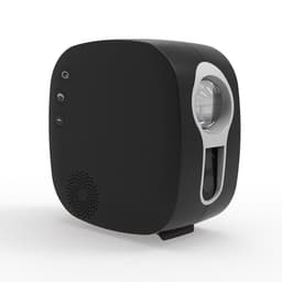 image-Laser Starry Sky Projection Lamp Colorful Nebula Moon With Bluetooth Music Playing