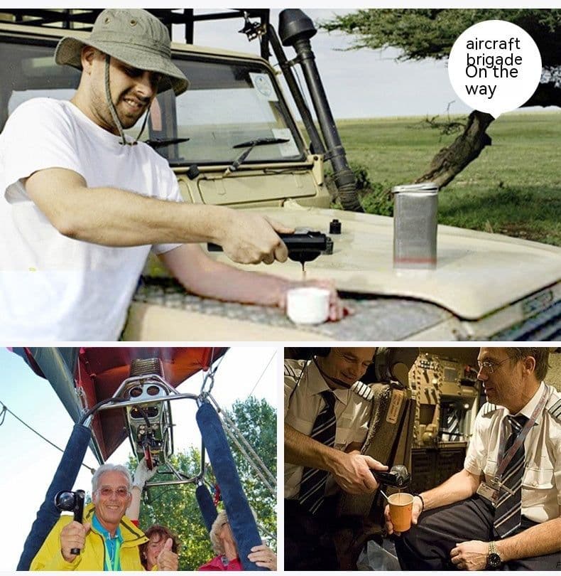 image-Portable Coffee Machine Outdoor Home Office Hand Press