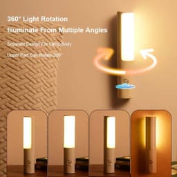 image-New Style Smart Human Body Induction Motion Sensor LED Night Light For Home Bed Kitchen Cabinet Wardrobe Wall Lamp