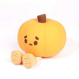 image-Pumpkin Lamp Small Night Lamp Halloween Silicone Pat Lamp Ambience Light