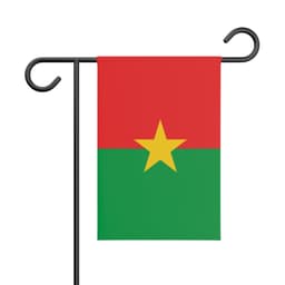 image-Garden Flag of Burkina Faso