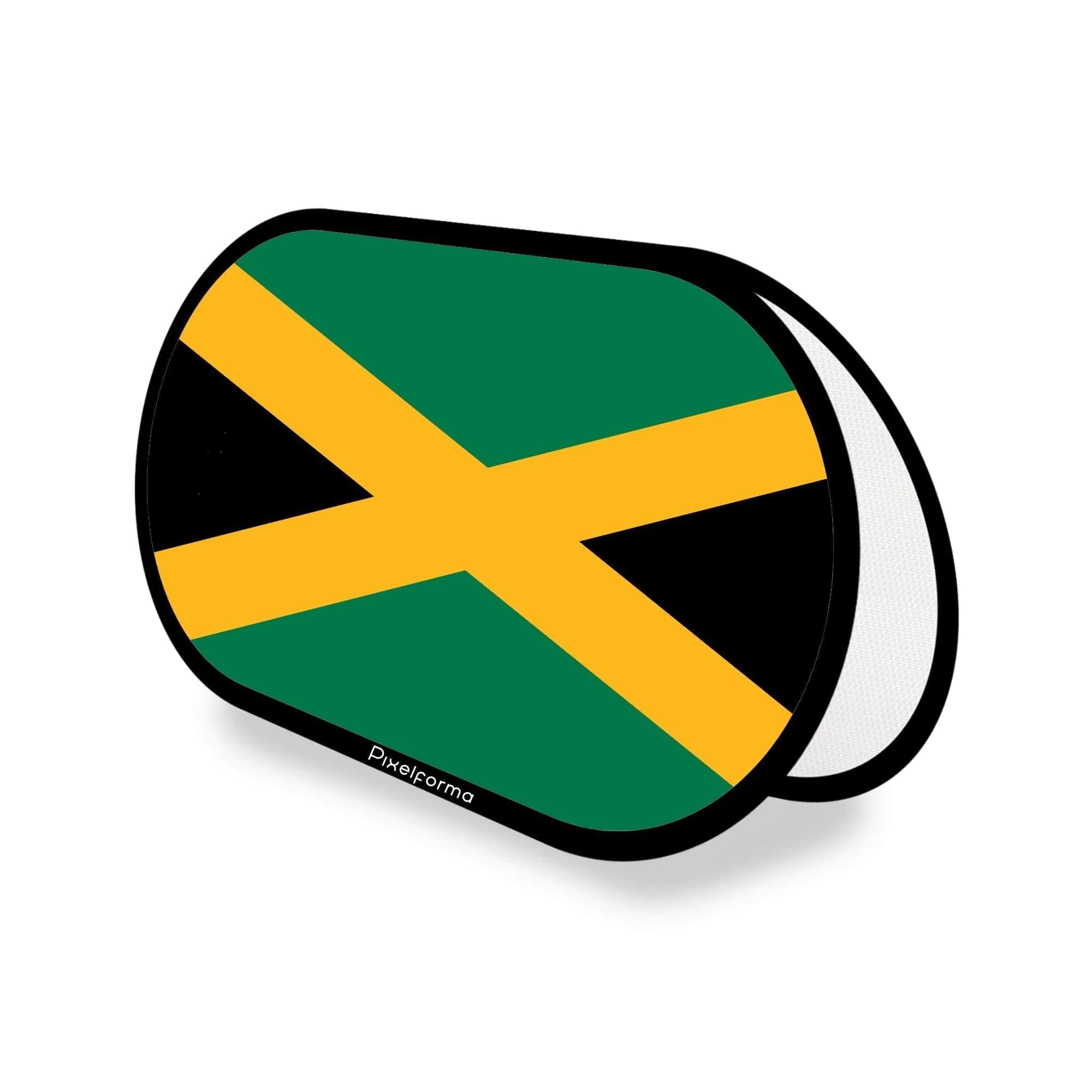 image-Oval Advertising Medium Flag of Jamaica