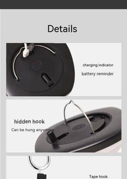 image-LED Christmas Festival Rechargeable Outdoor Camping Tent String