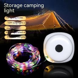 image-LED Christmas Festival Rechargeable Outdoor Camping Tent String