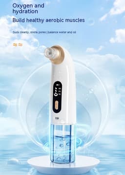 image-Blackhead Beauty Instrument Small Bubble Water Tank Circulation Facial Acne Pore Cleaning