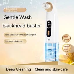 image-Blackhead Beauty Instrument Small Bubble Water Tank Circulation Facial Acne Pore Cleaning