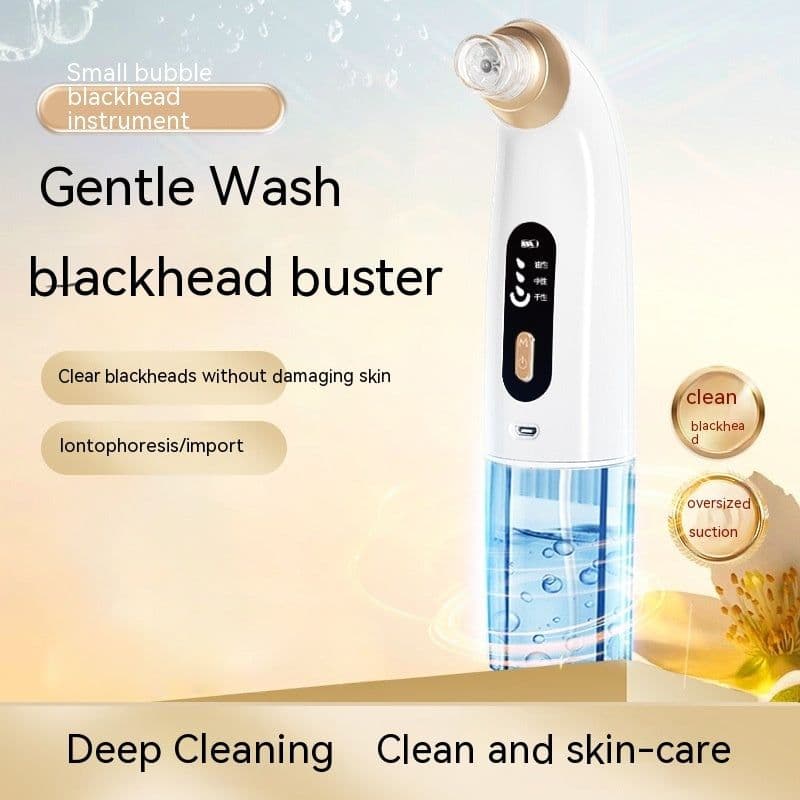 image-Blackhead Beauty Instrument Small Bubble Water Tank Circulation Facial Acne Pore Cleaning