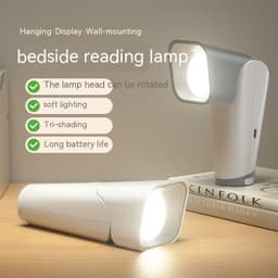 image-Eye Protection Lamp Touch Dimming And Color-changing Rechargeable Light