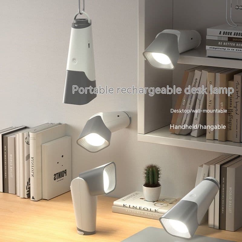 image-Eye Protection Lamp Touch Dimming And Color-changing Rechargeable Light