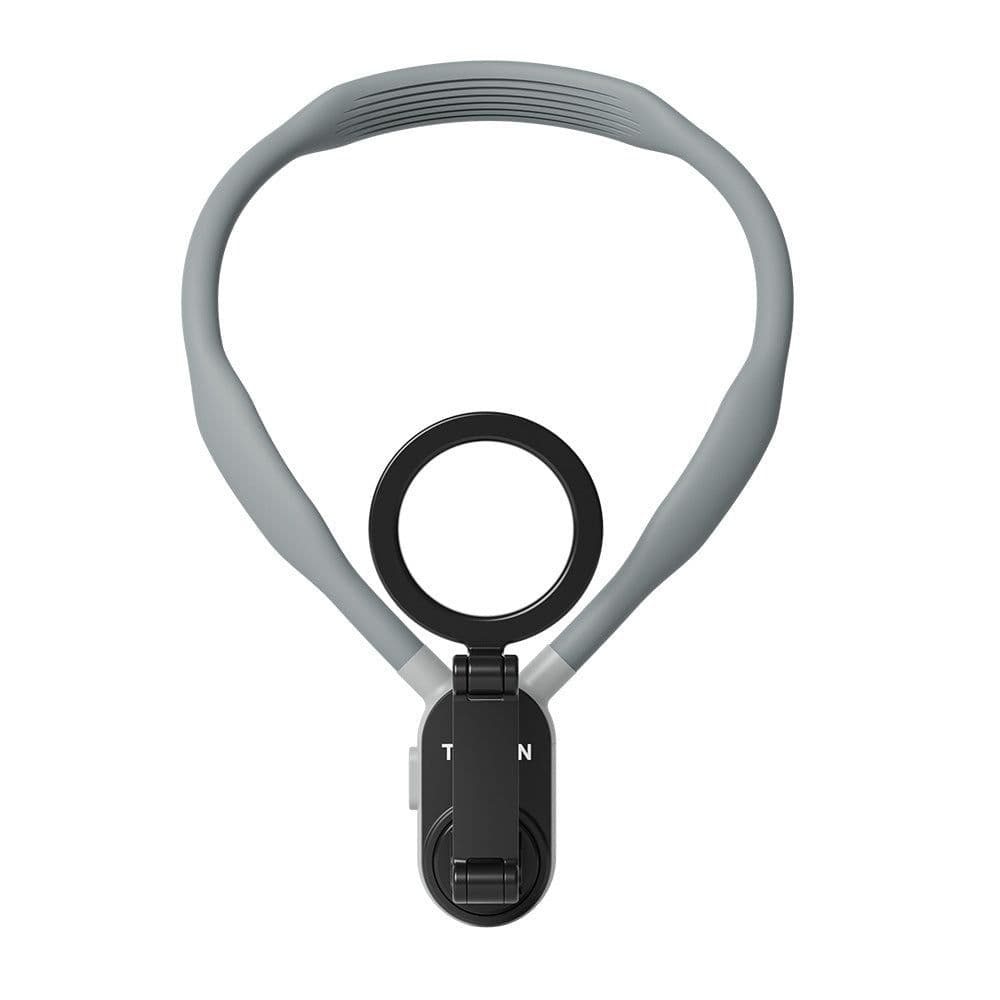 image-Silicone Phone Magnetic Neck Mount Quick Release Hold For Phone Magsafe Magnetic Suction Cell Phone Neck Hanging Bracket