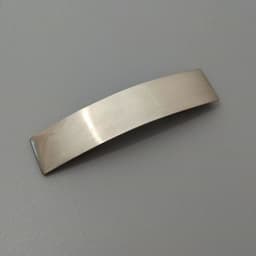 image-Brushed Metal Barrettes European American Simple Versatile Temperament Ins Fashion Normcore Style Ponytail Clip