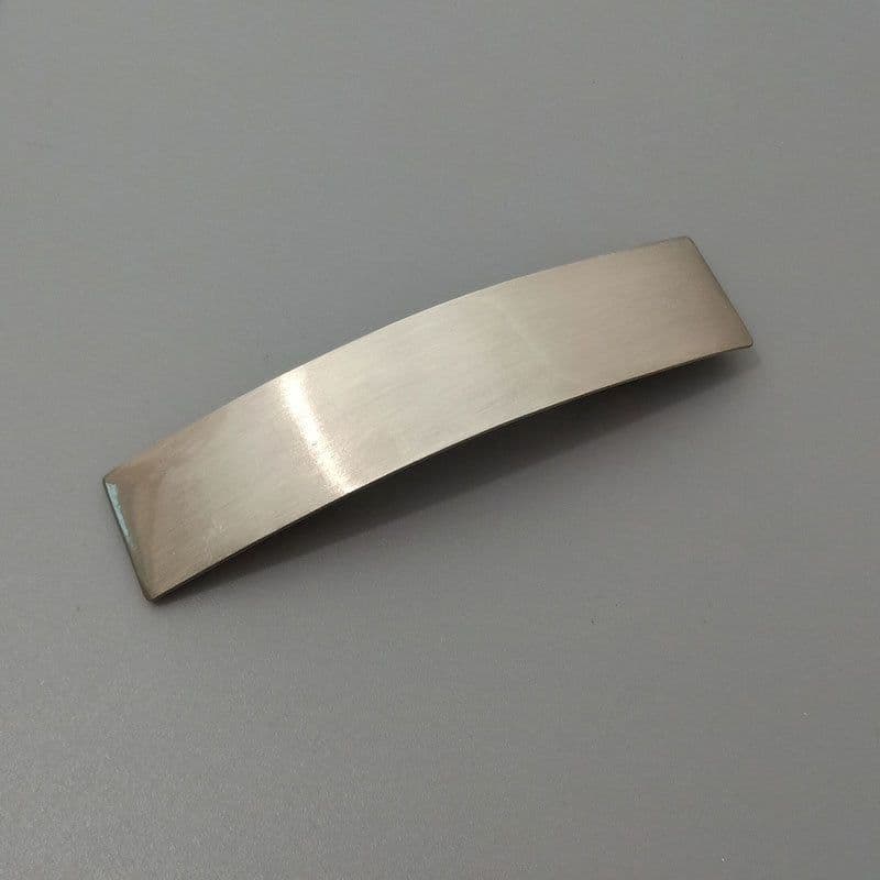 image-Brushed Metal Barrettes European American Simple Versatile Temperament Ins Fashion Normcore Style Ponytail Clip