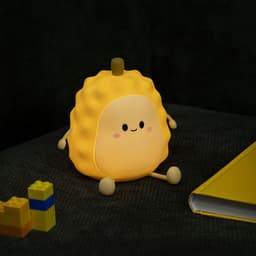 image-Creative Birthday Gift Durian Silicone Night Light Desk Lamp Home Decor