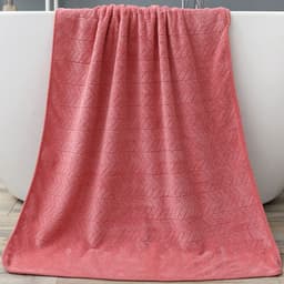image-Coral Fleece Bath Towel Thickening Towel Absorbent