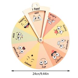 image-Montessori Expression Emotion Wooden Handicraft Toy