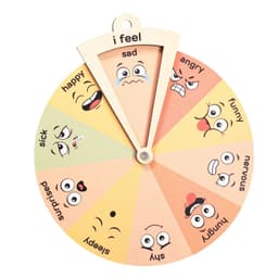 image-Montessori Expression Emotion Wooden Handicraft Toy