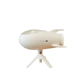 image-Creative Rocket Shape Bluetooth Speaker Bedroom Small Night Lamp