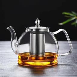 image-High Borosilicate Glass Health Kettle Heat-resistant Large-capacity Water Kettle