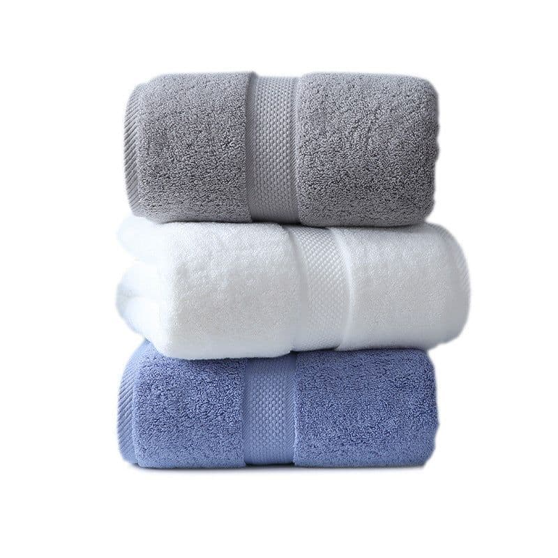 image-Class A Plus-sized Thick Long-staple Cotton Bath Towel