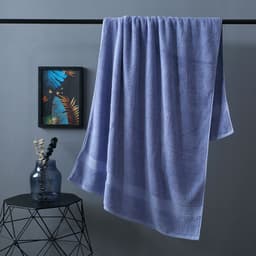image-Class A Plus-sized Thick Long-staple Cotton Bath Towel