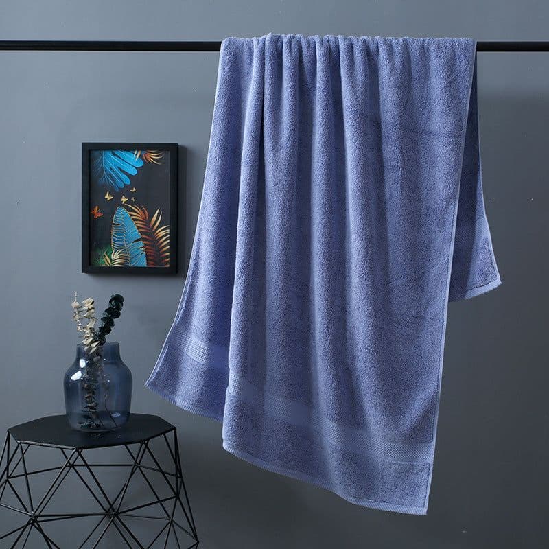 image-Class A Plus-sized Thick Long-staple Cotton Bath Towel