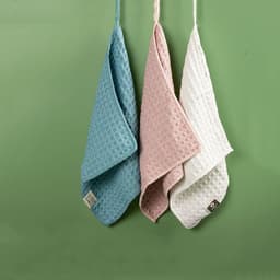 image-Microfiber Skin-friendly Non-lint Waffle Microfiber Towel
