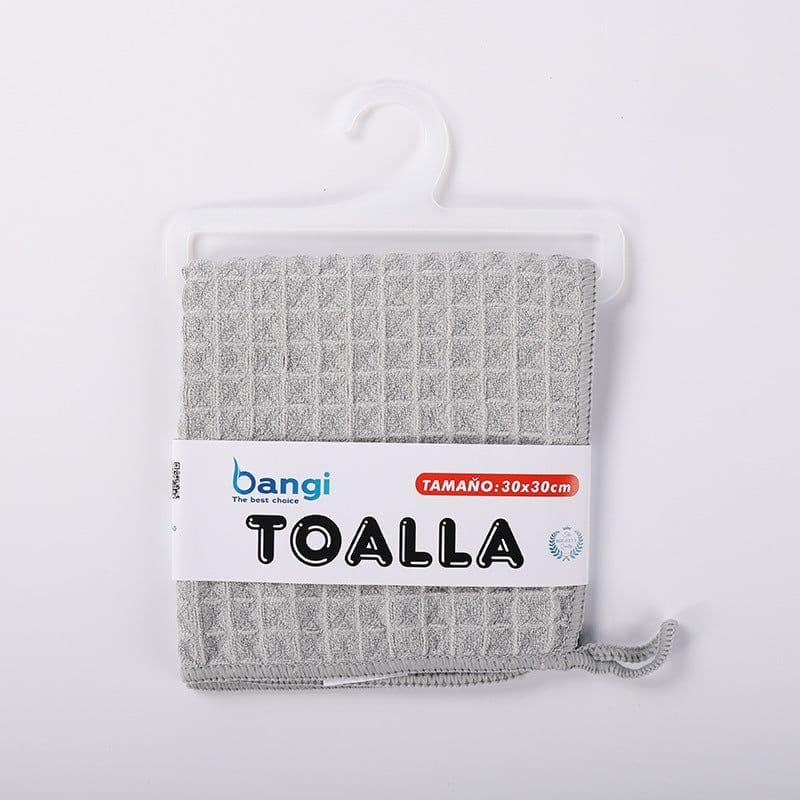 image-Microfiber Skin-friendly Non-lint Waffle Microfiber Towel