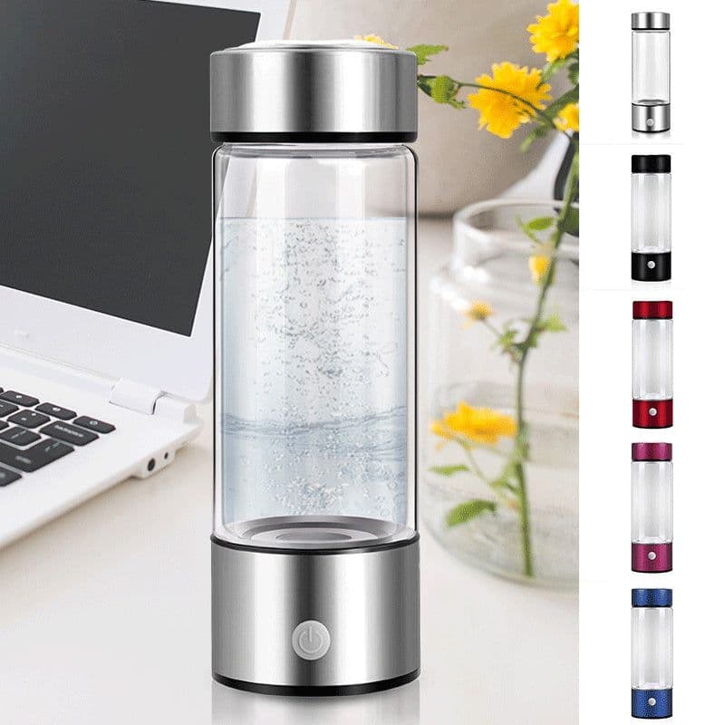 image-Hydrogen Water Bottles Electric Hydrogen Rich Water Generator Bottle New Technology Rechargeable Portable Antioxidant