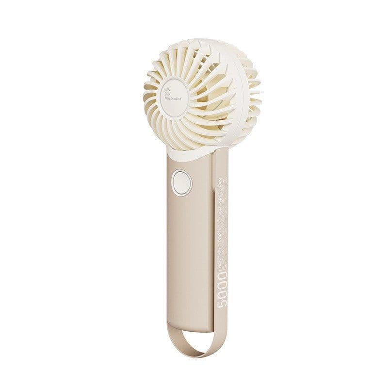 image-New High Speed Hand Held Fan Cooler Portable Air Conditioner Portable Fan Rechargeable Mini Air Conditioner