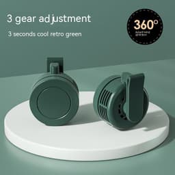image-Wrist Hanging Fan With Light USB Power Bank Summer Outdoor Gadget