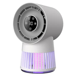 image-Creative 2-in-1 Mosquito Killing Mini Desk Fan Electric Mosquito Killer USB Rechargeable Fan Night Lamp Home And Outdoor Supplies