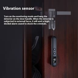 image-T66 Camera Detector Anti-theft Anti-eavesdropping Anti-tracking Infrared Alarm GPS Wireless Signal Detector