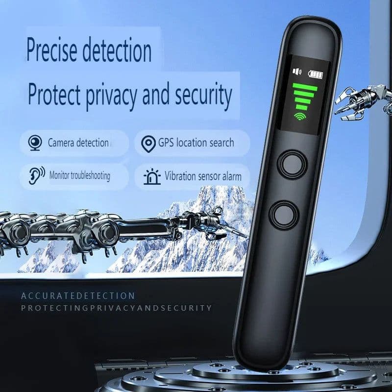 image-T66 Camera Detector Anti-theft Anti-eavesdropping Anti-tracking Infrared Alarm GPS Wireless Signal Detector
