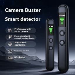 image-T66 Camera Detector Anti-theft Anti-eavesdropping Anti-tracking Infrared Alarm GPS Wireless Signal Detector