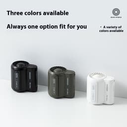 image-Portable Large Wind Usb Charging Outdoor Sports Construction Site Summer Cooling Portable Small Air Fan For Outdoor Sports Travel Work