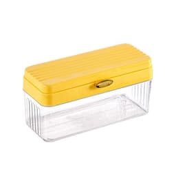 image-Home Made Ice Cubes With Lid Ice Box