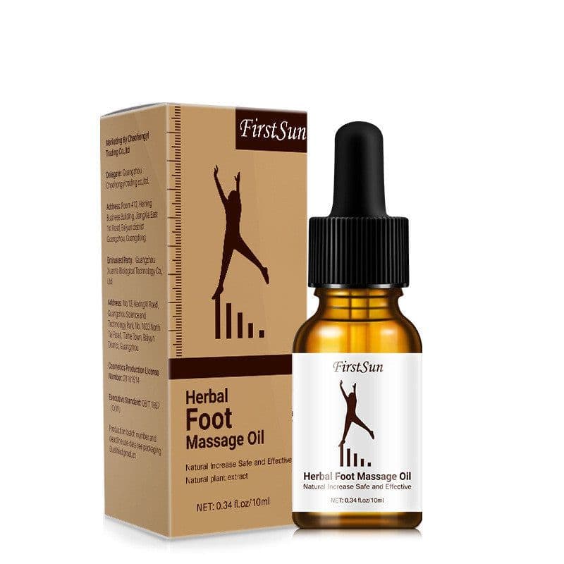 image-Promote Bone Growth, Foot Massage Essential Oil Care, Soothe Healthy Feet, Natural Massage Oil