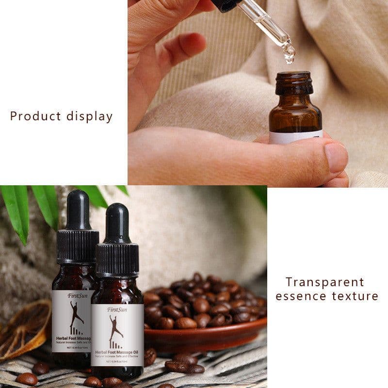image-Promote Bone Growth, Foot Massage Essential Oil Care, Soothe Healthy Feet, Natural Massage Oil