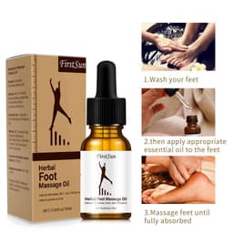 image-Promote Bone Growth, Foot Massage Essential Oil Care, Soothe Healthy Feet, Natural Massage Oil