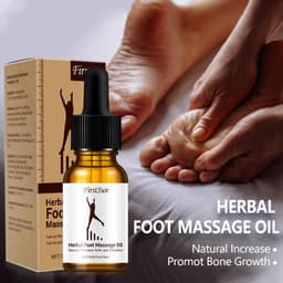 image-Promote Bone Growth, Foot Massage Essential Oil Care, Soothe Healthy Feet, Natural Massage Oil