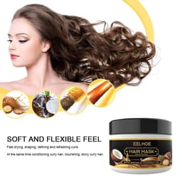 image-Men's And Women's Styling And Fluffy Hair Care Essential Oil Elastin