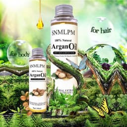 image-Natural Argan Hair Oil 100m Deep Moisturizing High Quality Factory Wholesale