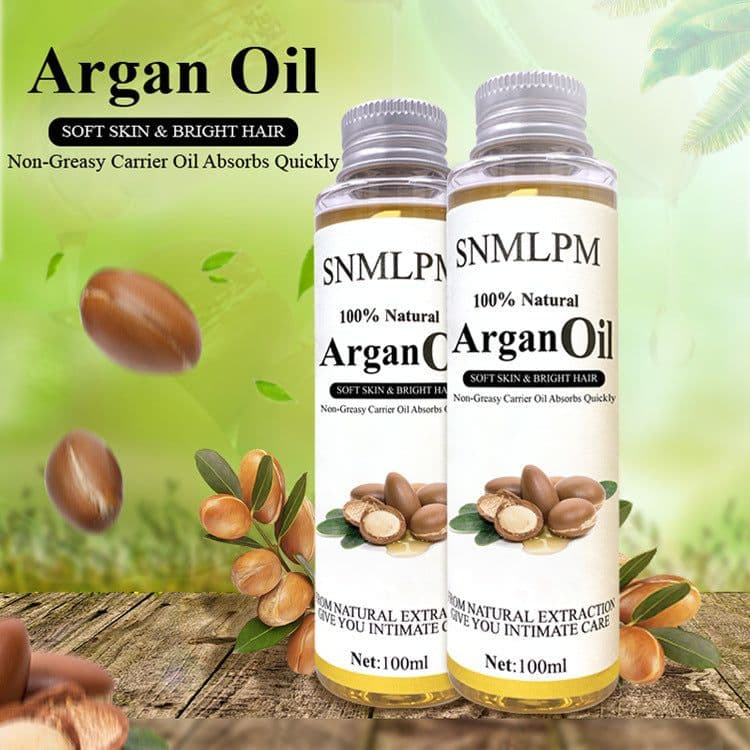 image-Natural Argan Hair Oil 100m Deep Moisturizing High Quality Factory Wholesale