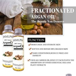 image-Natural Argan Hair Oil 100m Deep Moisturizing High Quality Factory Wholesale