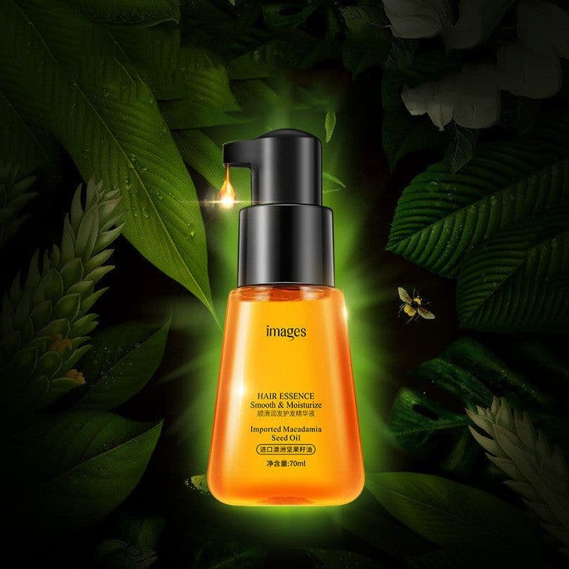 image-Smoothing And Conditioning Hair Oil For Split Ends And Frizz