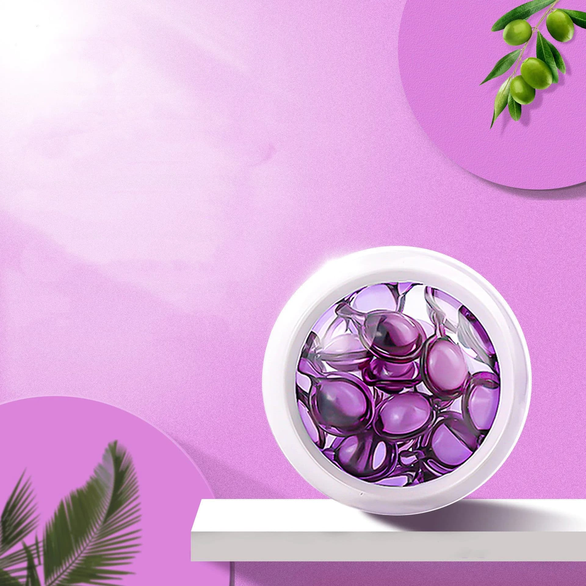 image-Wash Free Hair Care Essential Oil Soft Capsule Repair Nourish And Improve