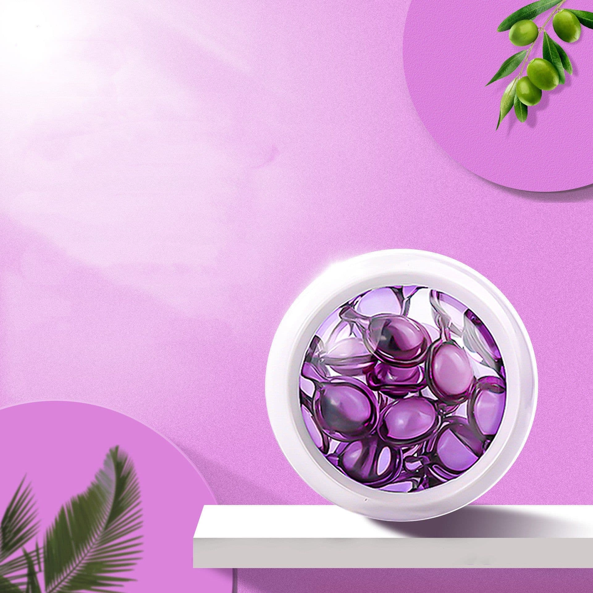 image-Wash Free Hair Care Essential Oil Soft Capsule Repair Nourish And Improve