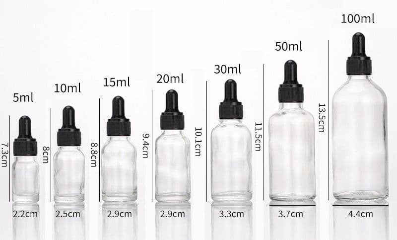 image-Glass Fine Oil Bottle Avoid Light Glue Head Dropper Bottle Stock Bottling Cosmetics
