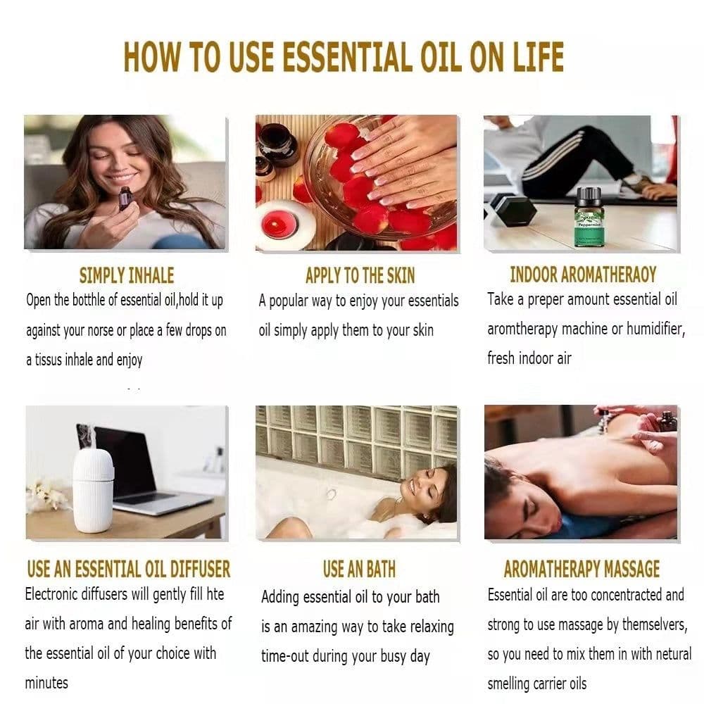 image-Pure Essential Oils 15pcs Gift Set Natural Plant Aroma